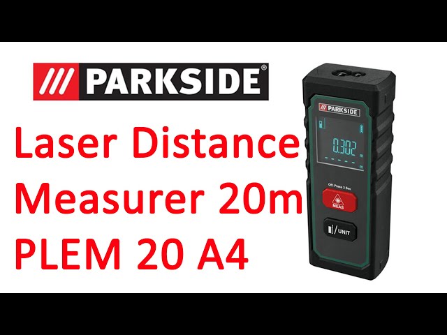 20m Laser Measures #lasermeasure 20 PLEM Accurately - #parkside Parkside to Measurer - 22M YouTube Distance A4