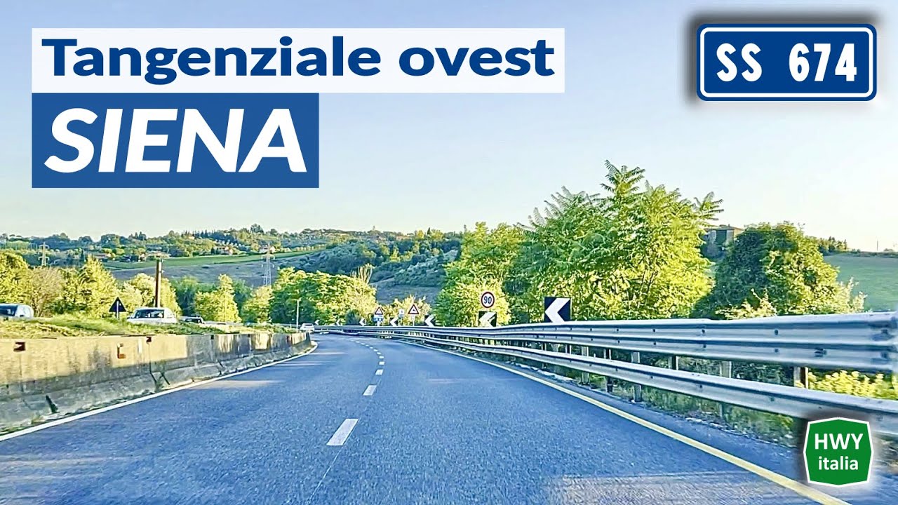 SS674 | Tangenziale Ovest di SIENA | Percorso completo