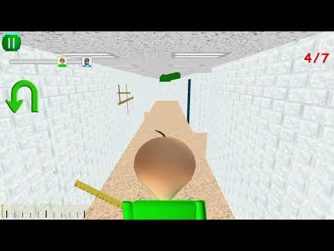 (HARD MODE) Player as Baldi! | Play For Angry Teacher