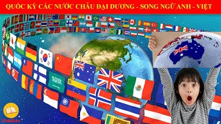 Quốc Kỳ Các Nước Châu Đại Dương | Song Ngữ Anh Việt [Nhận Biết Quốc Kỳ Các Nước Trên Thế Giới Part5] screenshot 5