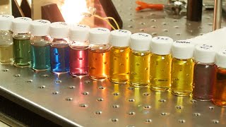 Silver nanoprisms grown into structural colors by high power LEDs