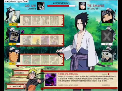 NARUTO ARENA TEAMS