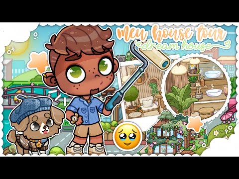 *AESTHETIC* UPDATED House Tour in Natural Chic 🏡🌞 | Avatar World Roleplay 🌳