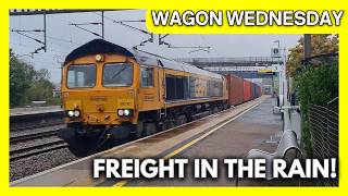 Wet, Windy & FULL of Freight! 🚂🌧️ | Rugeley Trent Valley | Wagon Wednesday