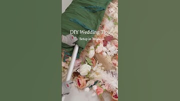 DIY Wedding Tips 2024 | Setup in 3 mins | Save your time & cost | Wedding & Party Decoration | Event