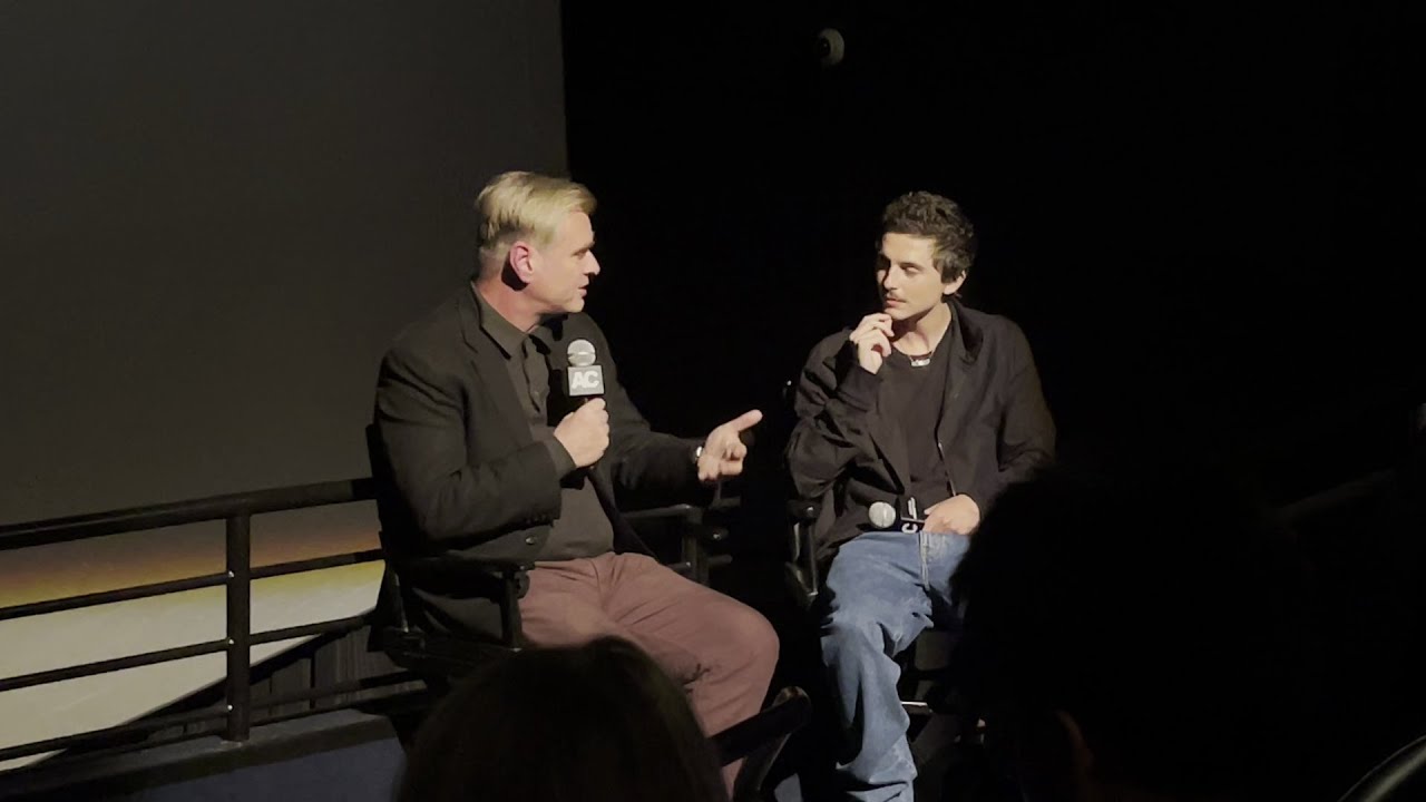 Interstellar QnA w/ Christopher Nolan & Timothée Chalamet