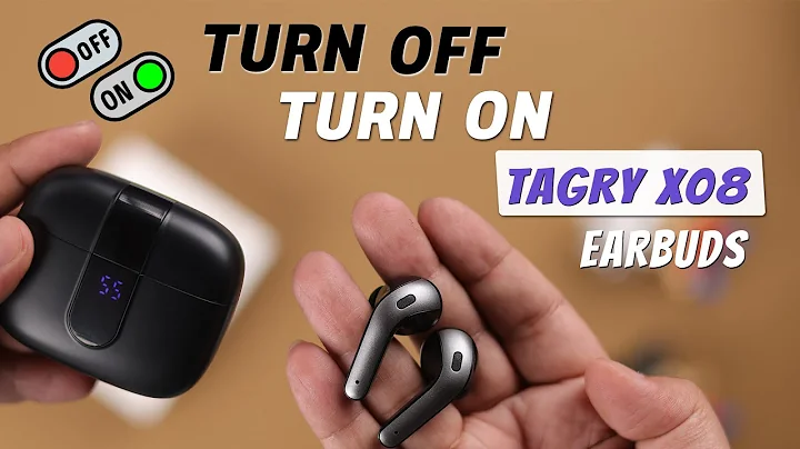 Tagry X08: How To Turn OFF and ON! [Manually]