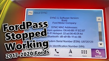 FordPass Stopped Working 2017-2020 Ford’s