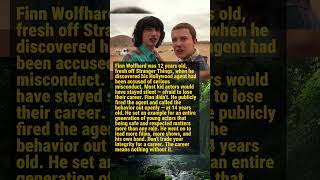 Finn Wolfhard Was a 12-Year-Old Kid Who Stood Up to a Predatory Agent #shorts