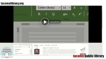 Start learning with Lynda.com at Tacoma Public Library