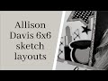 Allison Davis 6x6 Sketch 12