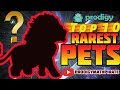 [Outdated & Inaccurate] Prodigy Math Game - TOP TEN MOST RAREST PETS (not counting epics)