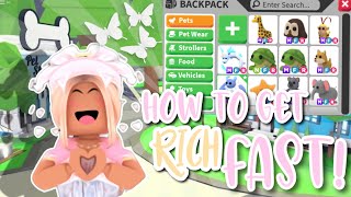 How to get RICH in Roblox Adopt me *FAST* Working 2022 ll Simply Elle