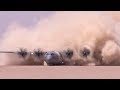 C-130J Makes SPECTACULAR Dust Storm During Landing/Takeoff – USAF Special Ops Prep Dirt Runway