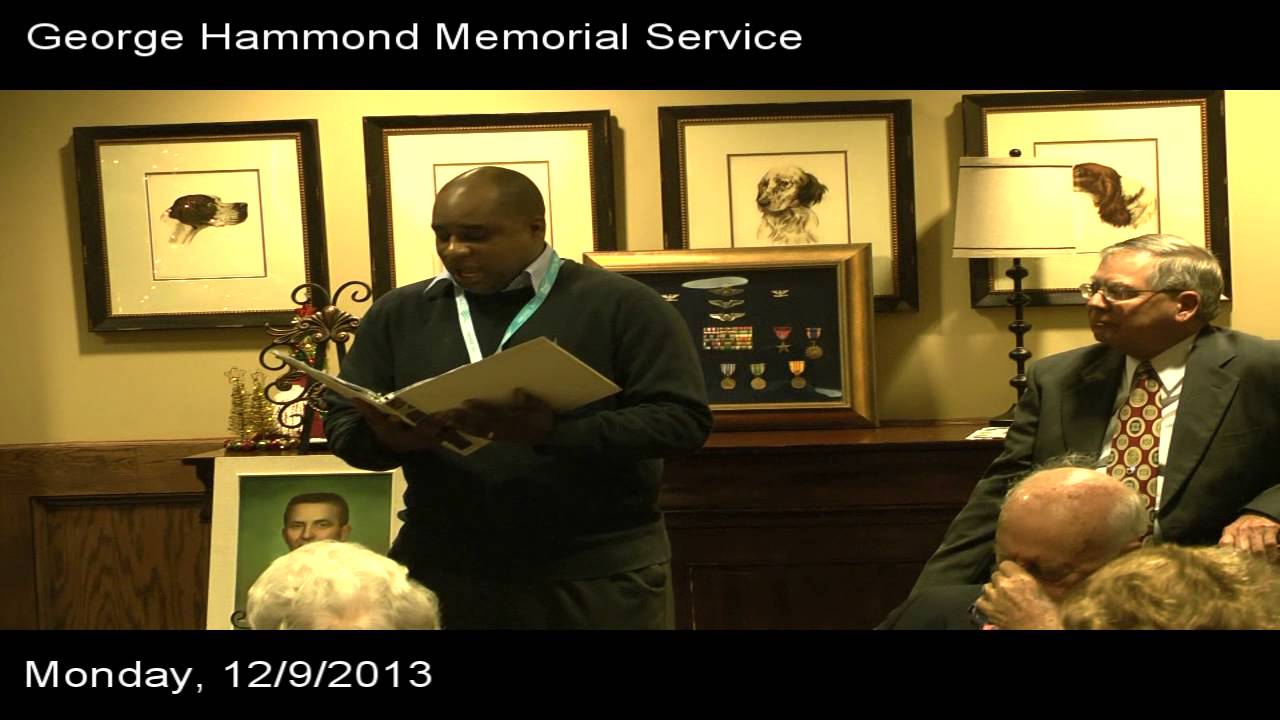 George Hammond Memorial - YouTube