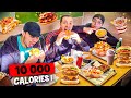 ON DÉVALISE TOUTE LA CARTE DU MEILLEUR FAST-FOOD DE BURGER !  10 000 CALORIES ! (avant le ramadan )