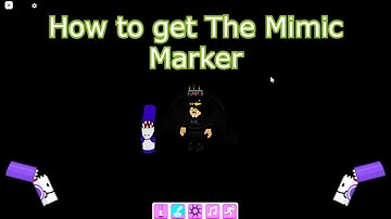 How to get the "Mimic Marker" in find the markers