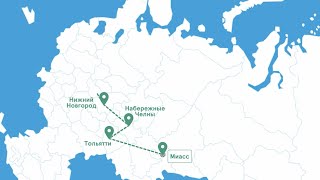 Автопробег «Голубой коридор» – «Газ в моторы» 2021 Нижний Новгород