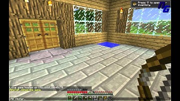 Minecraft 1.3.1 - How to Open Your Single Player World To LAN