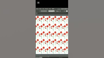 seamless pattern Flora design Adobe illustrator