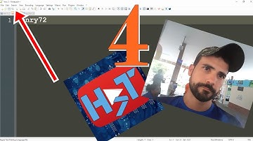Curso de programação salvar tudo e deixar na linguagem no Notepad++ Aula 4 GRÁTIS