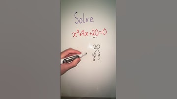 How to SOLVE Quadratic Equations! #maths #viral #quadraticequation