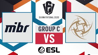 MIBR vs. Ninjas in Pyjamas – Six Invitational 2020 – Group C – Day 2