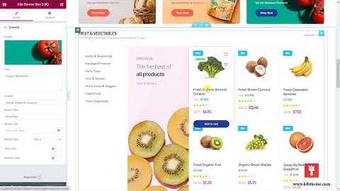 Bacola - How To Edit Home 5 With Elementor?