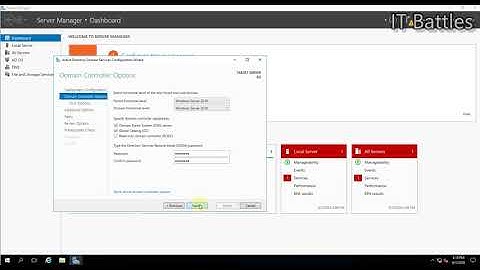 Install and Configure DNS with Active Directory.Server 2016