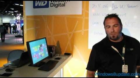 Microsoft Windows 8 BUILD Conference - Western Digital at BUILD
