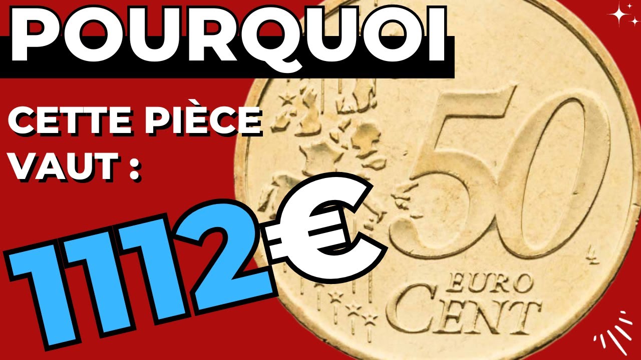 Découvrez comment une pièce de 50 centimes de 2002 a atteint une valeur