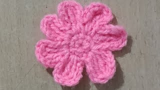 How to crochet a daisy 🌸 (short video)