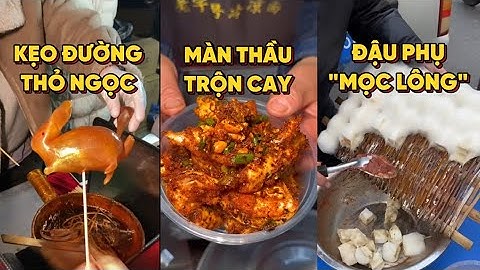 Tổng hợp ăn sập đồ ăn đường phố Trung Quốc- Phần 12 | Tạp Hóa Miu Miu