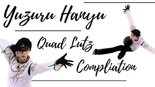 10 Satisfying Quads In Under 1 Minute | Yuzuru Hanyu | 4Lz Compilation