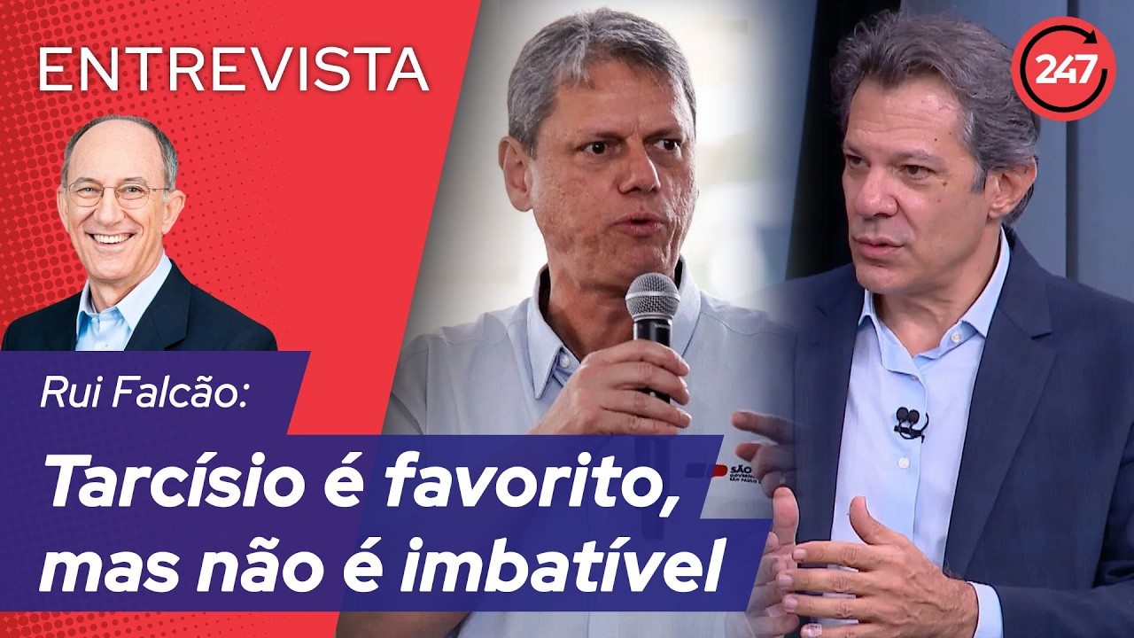 Rui Falcão: Tarcísio é favorito, mas não é imbatível