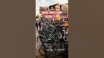 Netherlands ??????Would you survive a day here without a bike? ????#shorts #travel