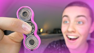 HOW TO MAKE A FIDGET SPINNER TOY PART 2 ( Cheap and easy to do! )