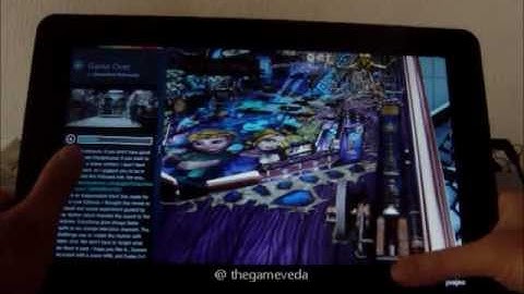 Windows 8 Consumer Preview on the Joojoo multitasking in Landscape mode