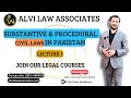 Civil Laws Practice in Pakistan | Lecture 1 | Lecture by Wajeeh Alvi | Alvi Law Associates
