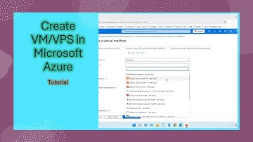 How to Create VM or VPS in Microsoft Azure