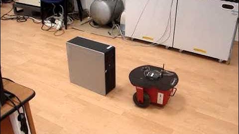 Java implementation of an indoor robot navigation - Pioneer 2DX