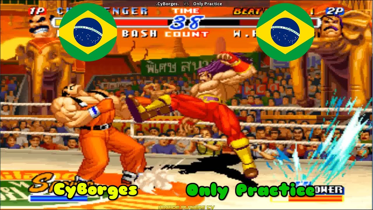 Real Bout Fatal Fury 2 CyBorges (Brazil) vs Only Practice (South Korea ...