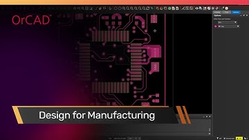 Design for Manufacturing | OrCAD PCB Designer