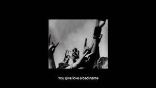 Bon Jovi - You give love a bad name short video