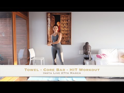 Fletcher Towel - Core Barre - HIIT Workout