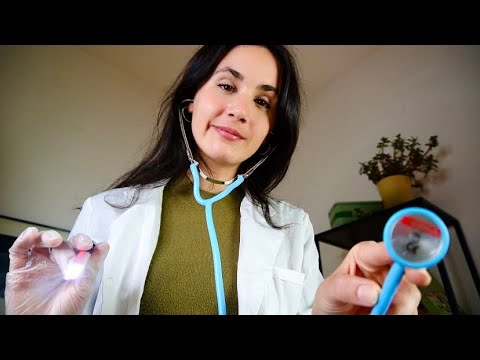 Dottoressa ti fa una visita completa a domicilio | ASMR ITA | 1 HOUR Full Medical Exam ◆ Roleplay