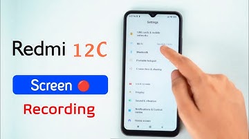 Redmi 12C: How to Enable Screen Recording | Redmi 12C me 4K Screen Record Kaise Kare