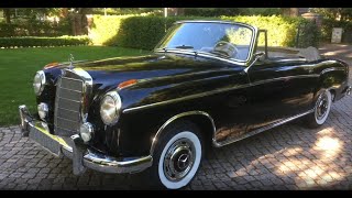 Restoration  Mercedes 220S Convertible 1958