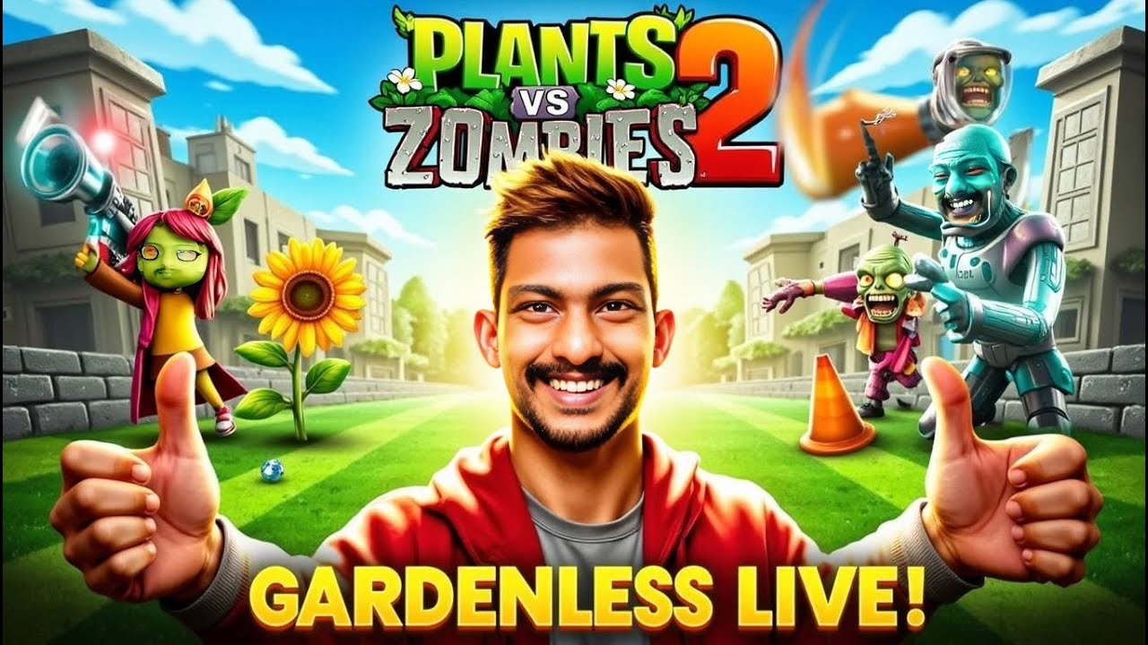 Plants vs Zombies 2 Gardenless Live: Modern Day Finale! 🌱| Day 12 on PC ...