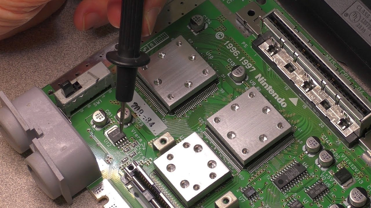 Nintendo 64 (N64) Repair … Attempt - YouTube